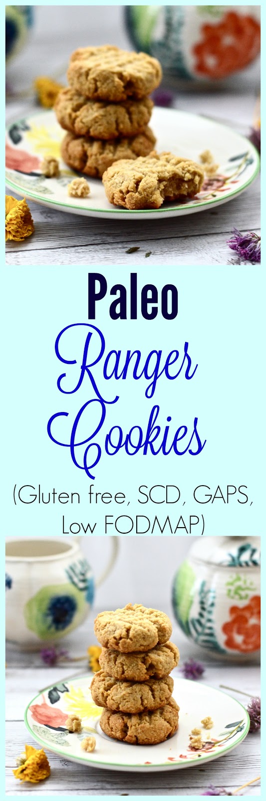 Pure and Simple Nourishment Paleo Ranger Cookies (Gluten free, Grain free, Dairy free, Egg