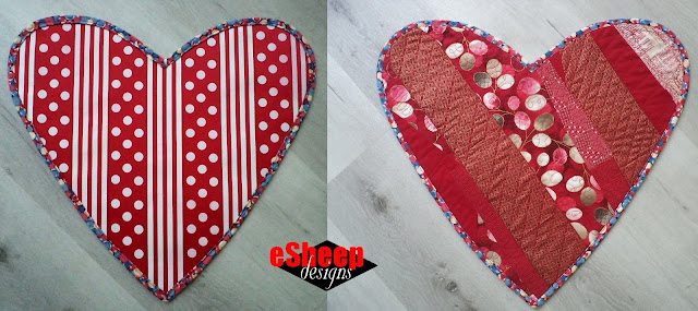 A Heart for Mom's Window by eSheep Designs