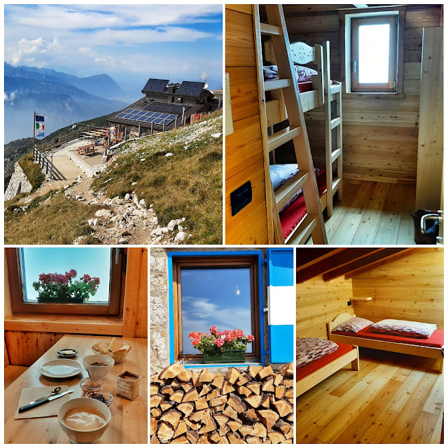 trekking per rifugi trentino garda trek