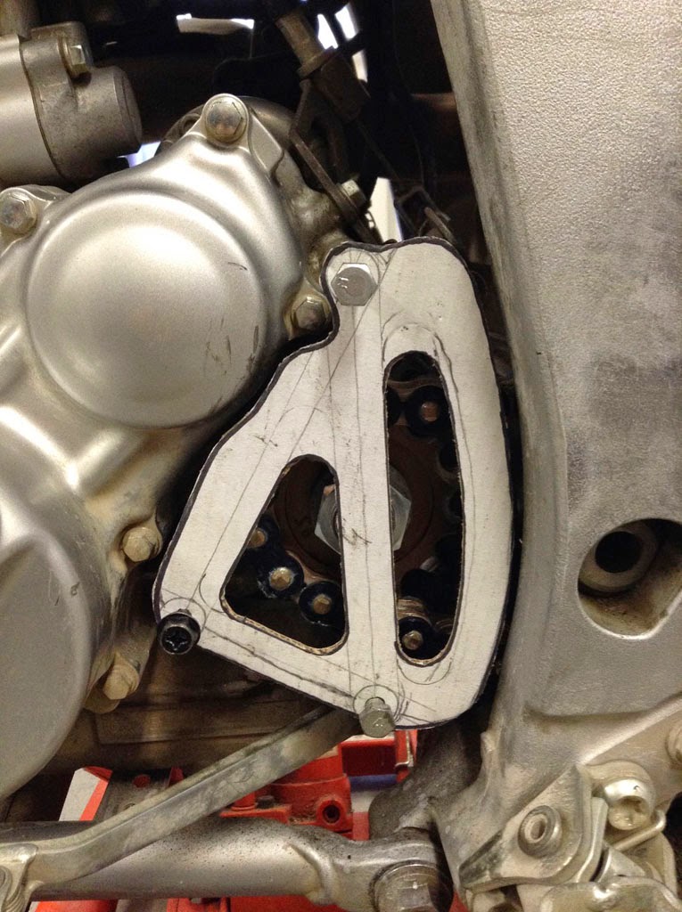 Dualsport Diary WR250R case saver fabrication