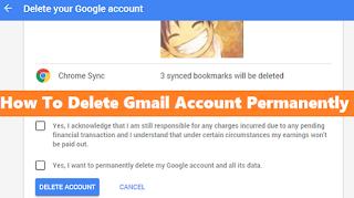 Delete Gmail Account Permanently 0