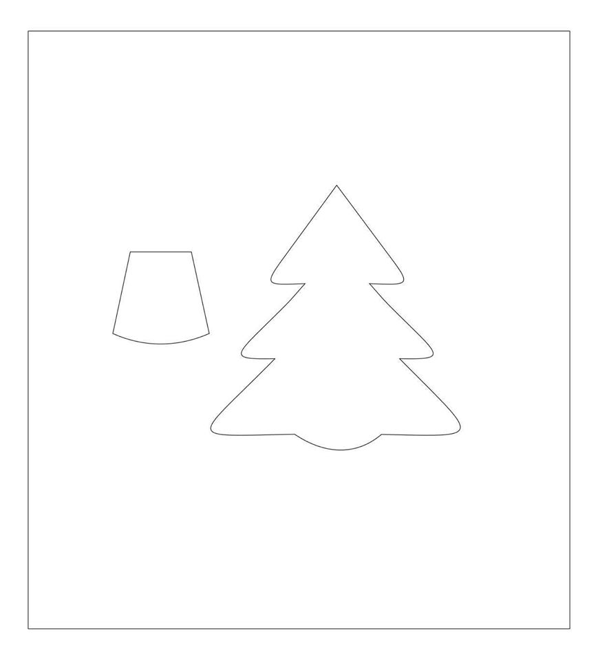 Árvore de Natal em Feltro e Tecido com Molde - Ideias Criativas