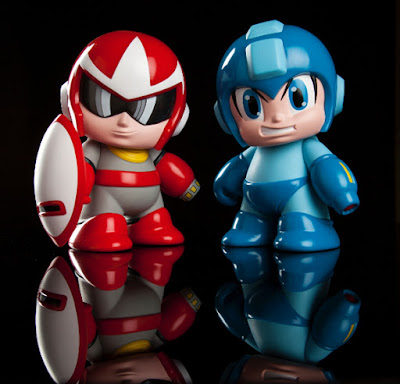 Mega Man & Proto Man 7” Vinyl Figures by Kidrobot x Capcom