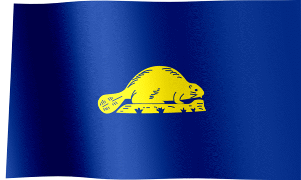Flag of Oregon (GIF) - All Waving Flags