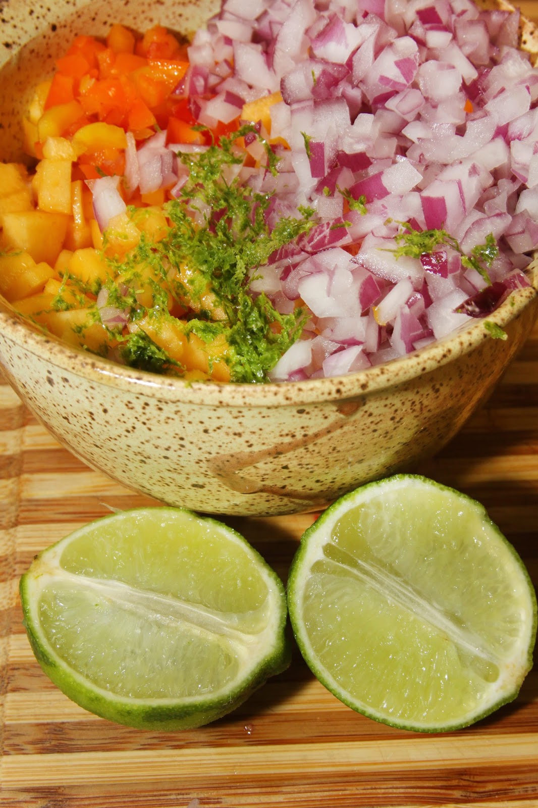 For the Love of Food Farm Fresh Peach Salsa MyTownProud