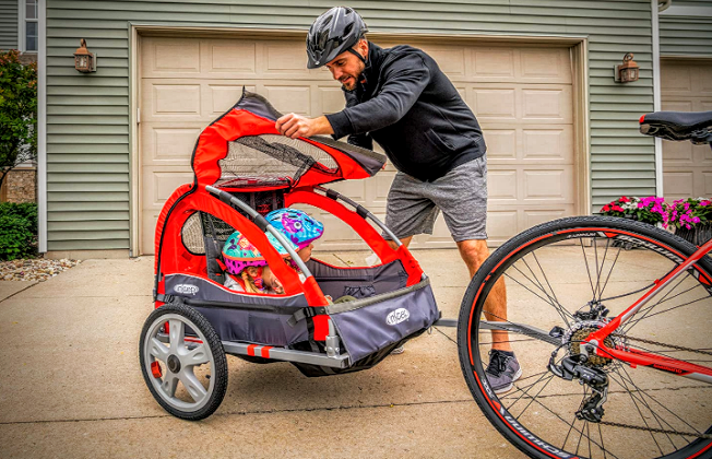 How to attach a bike trailer to bicycle? Bikestrailers.com