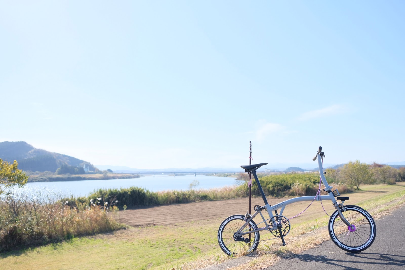ブロンプトンで久しぶりの仙台をぽたりんぐ Day2 仙台から丸森へ 100 Sunday