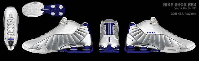 nike shox bb4 vince carter pe