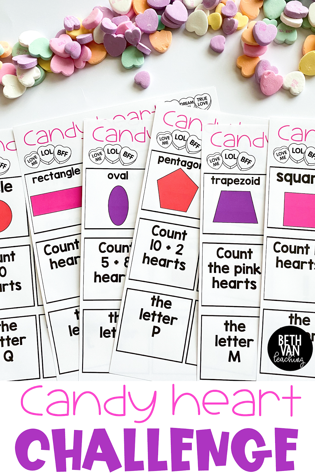 Theteachyteacher Easy Peasy Prep Candy Heart Challenge
