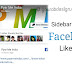 Install Sidebar Floating Facebook Like Box Widget In Blogger