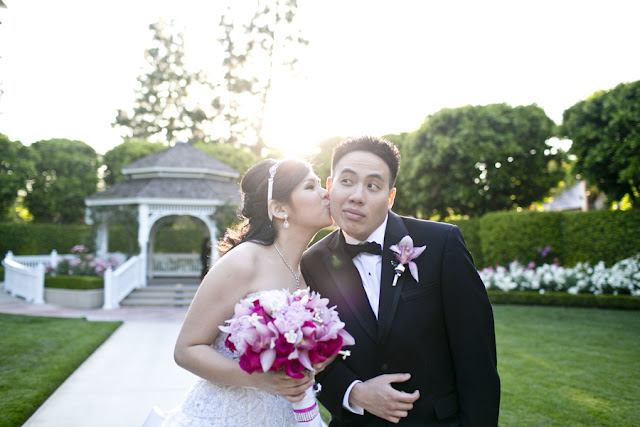 Rose Garden - Disneyland Wedding {Sarina Love Photography}