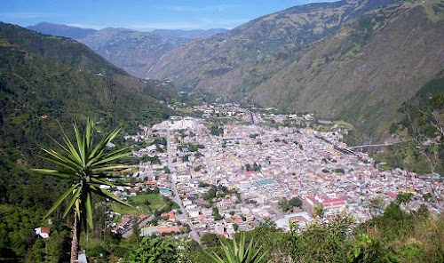 Vista da cidade de Baños – Equador