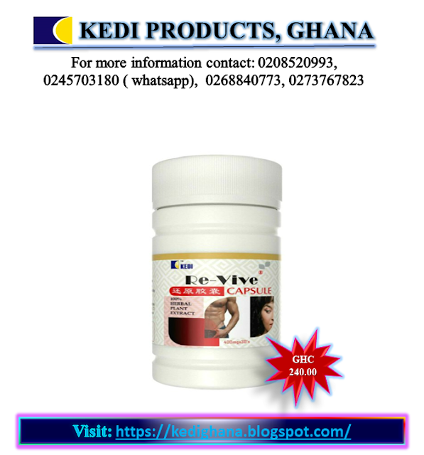 Kedi Health +233245703180 Products Revive Reishi Benefits at Discount