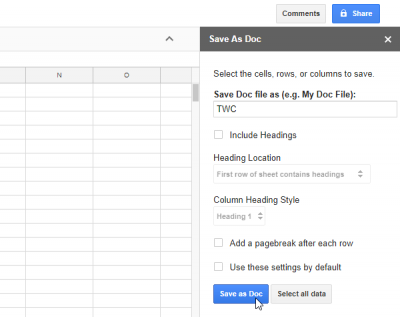 Meilleurs modules complémentaires pour Google Sheets