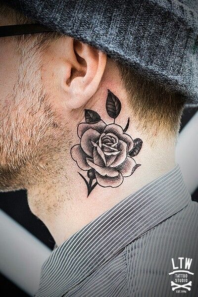 tattoo tatuagens masculinas no pescoço ideias inspirações