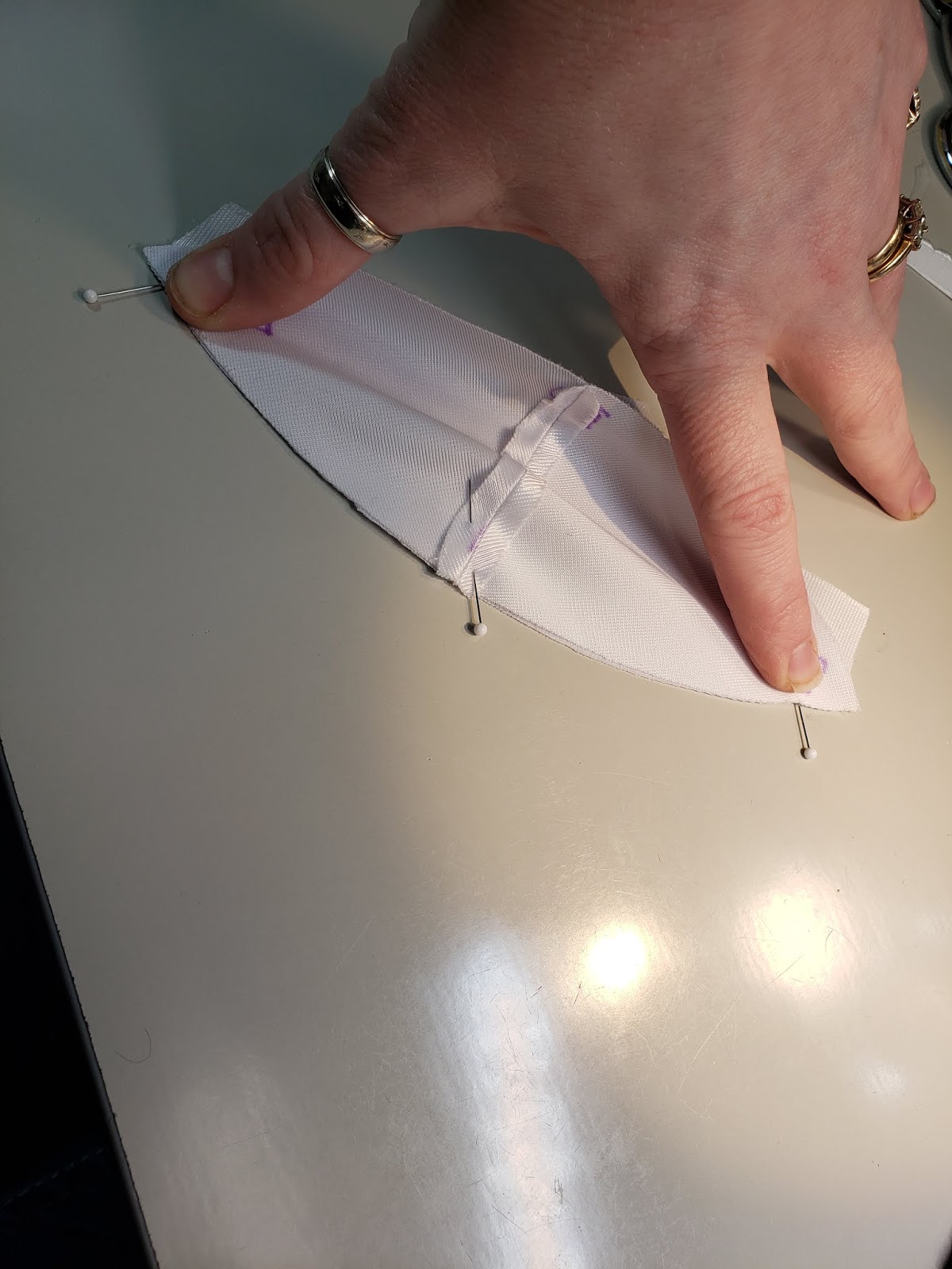 Test Cups for a Client Bras by Kristen