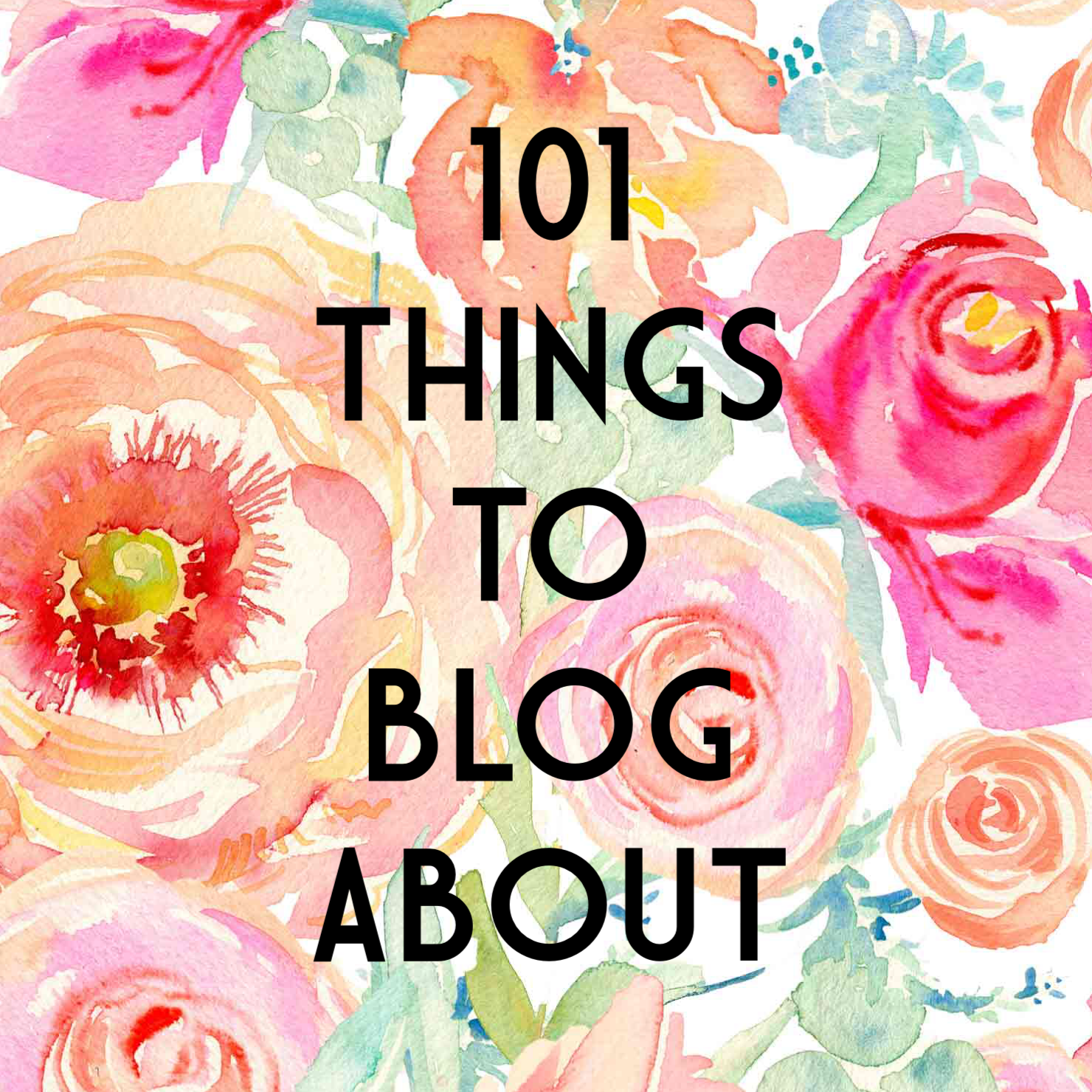 Home sweetly home 101 things to blog about