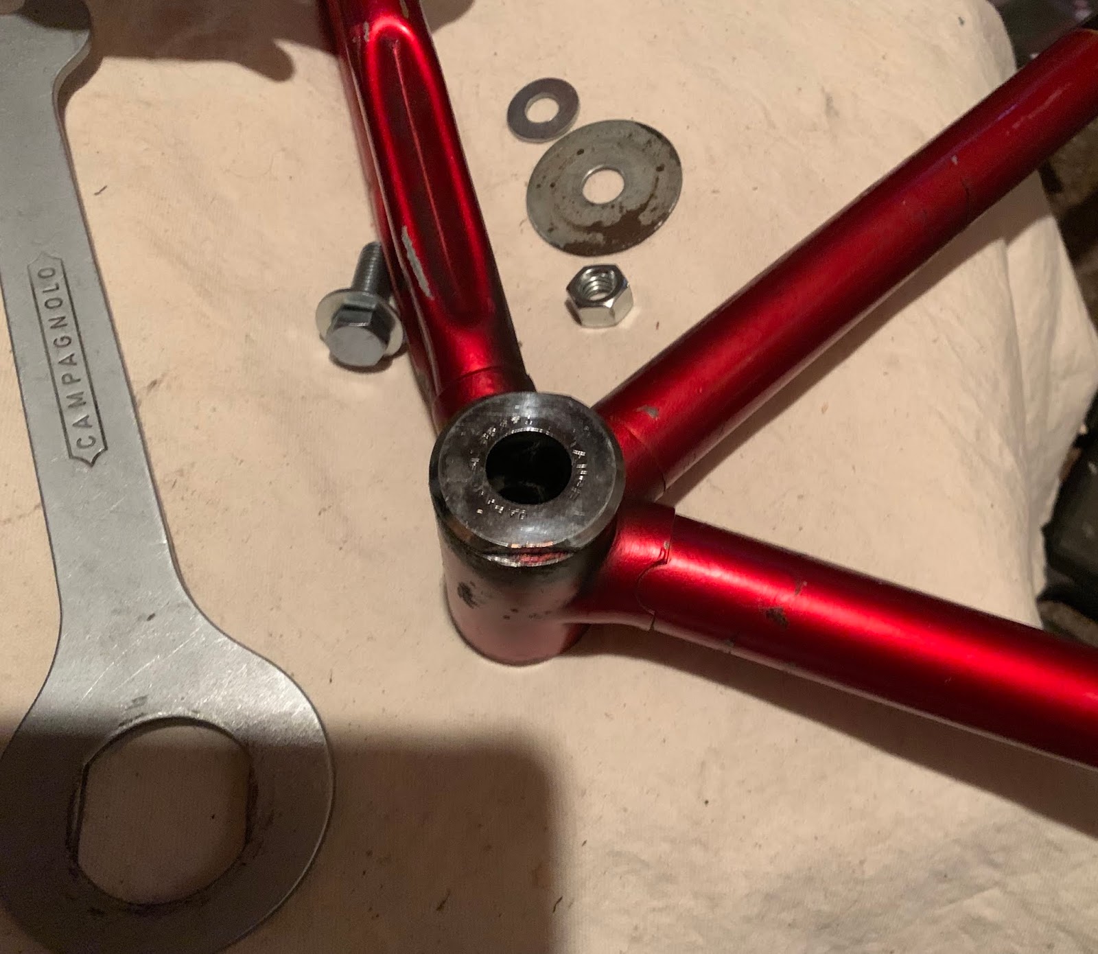The Retrogrouch: Removing An Extremely Stuck Bottom Bracket