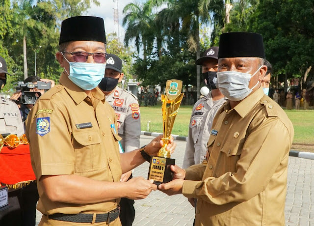 Desa Kembang Kuning juara 1 Lomba Kampung Sehat tingkat kabupaten