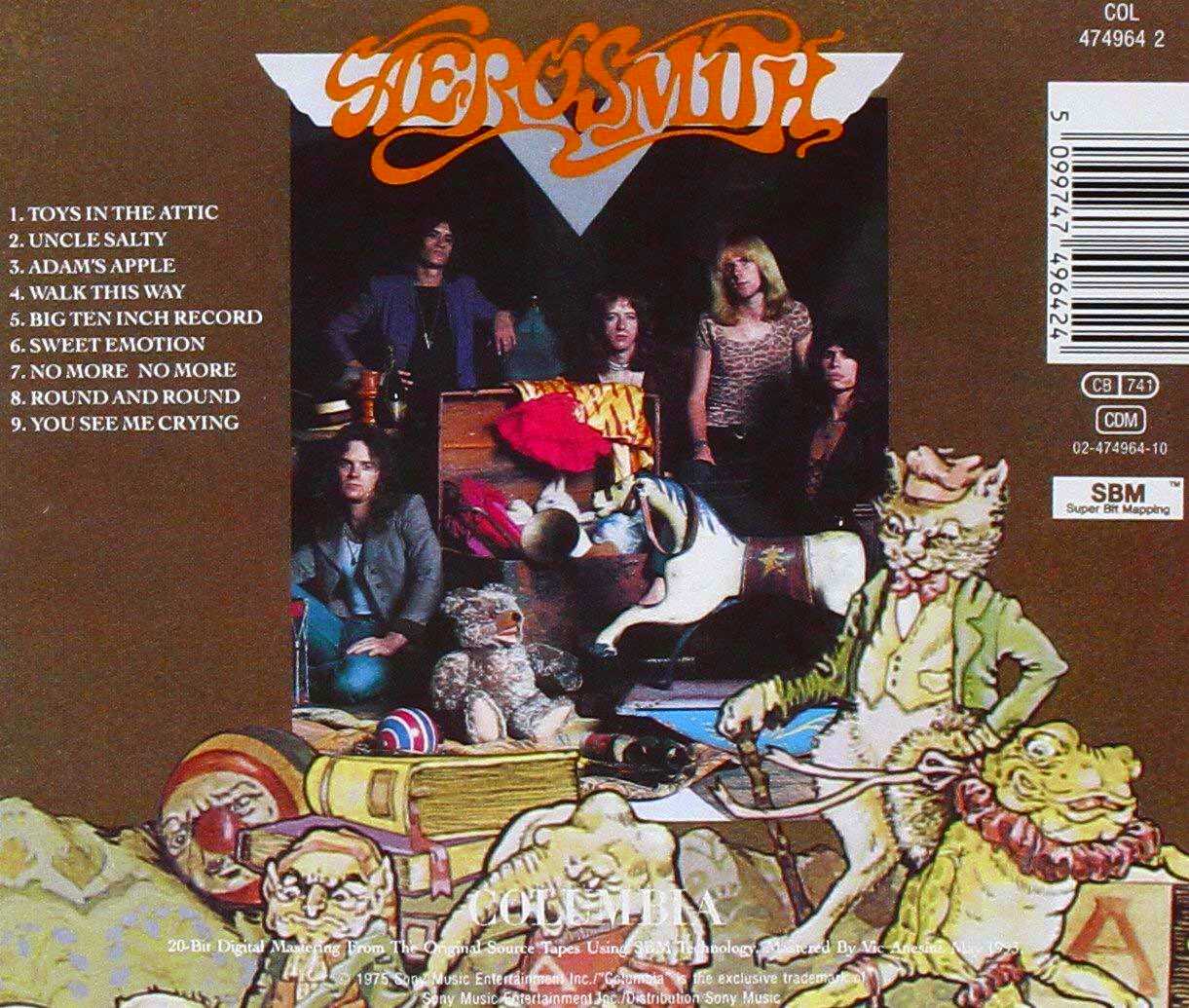 Classic Rock Covers Database Aerosmith Toys in the Attic (1975)