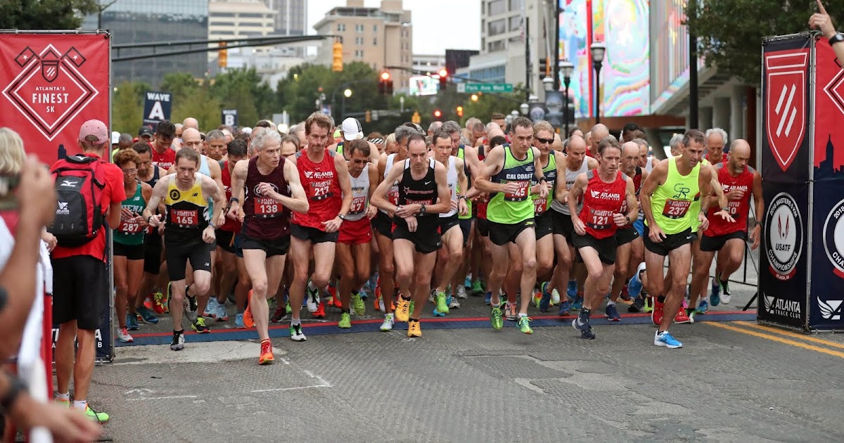 The Running Professor USATF Masters 5K Championships in Atlanta