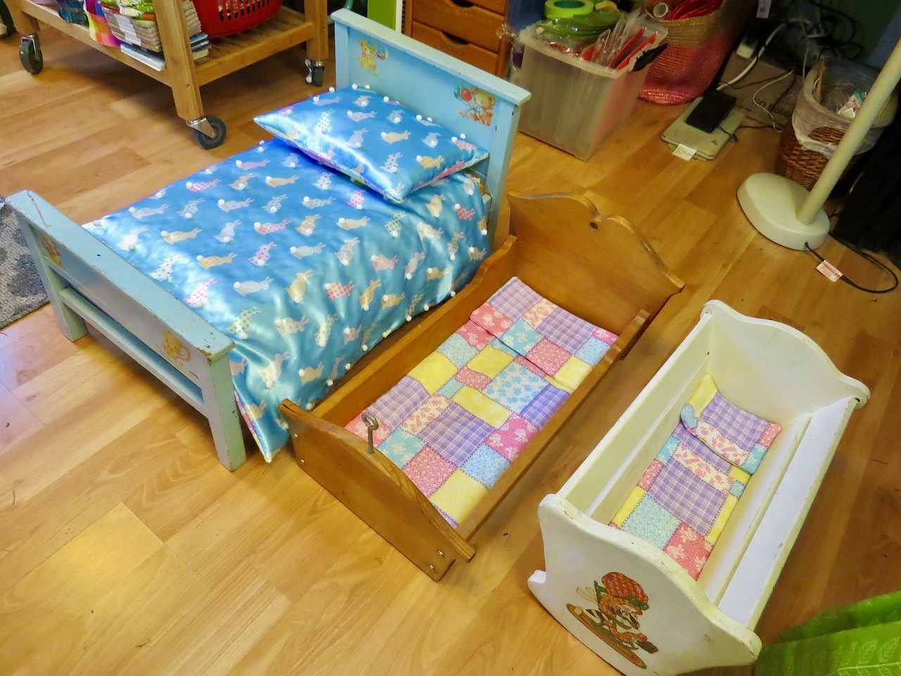 LuAnn Kessi Vintage Baby Doll Beds...