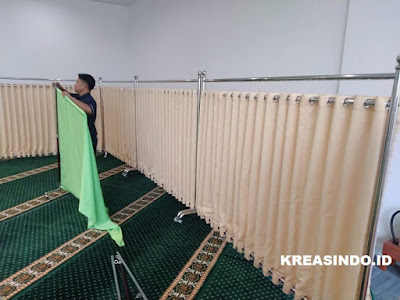 Hijab Masjid pesanan yang Kedua oleh Menara Standard Chartered Pertamina