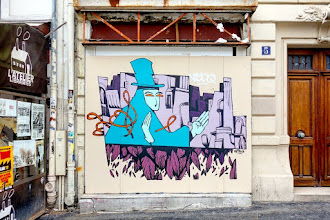 Sunday Street Art : Retro - rue Constant Berthaut - Paris 20