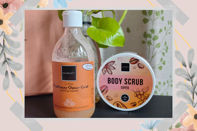 Scarlett Body Scrub Coffee + Shower Scrub Bikin Otak Fresh dan Kulit Makin Cantik 