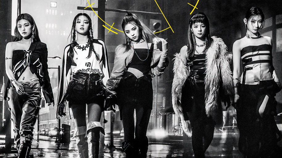 ITZY Mafia In The Morning Guess Who 4K #60a Wallpaper PC Desktop