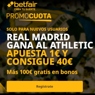 betfair promocuota Real Madrid gana Athletic 15 diciembre 2020 betfair promocuota Real Madrid gana Athletic 15 diciembre 2020