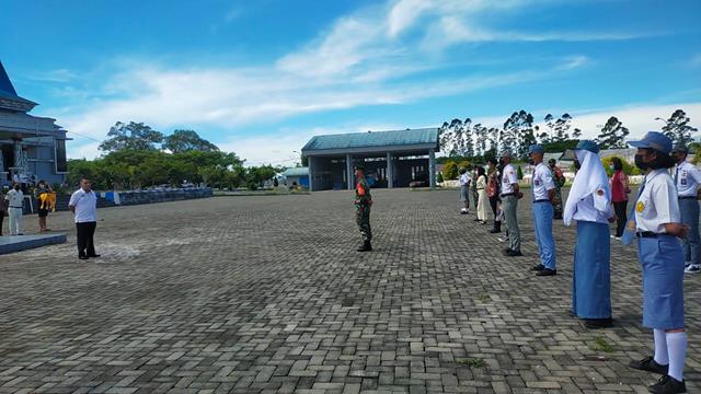 HUT RI Sudah Dekat, Personel Jajaran Kodim 0207/Simalungun Siapkan Anggota Paskibraka