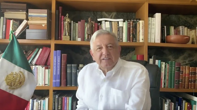 López Obrador agradece a mexicanos quedarse en casa para evitar contagios por COVID-19
