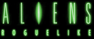 Aliens Roguelike Logo Cover