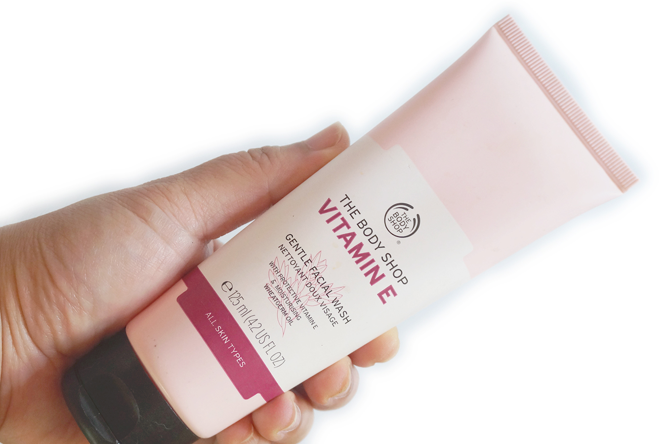 The Body Shop Vitamin E Gentle Facial Wash Review Jello Beans