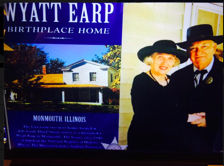 The Wyatt Earp Birthplace in its Past Glory
