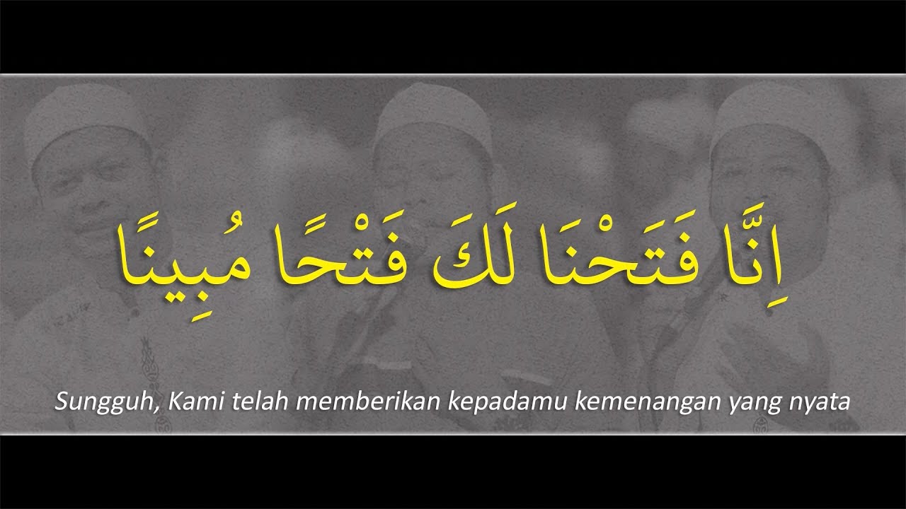 Lirik Syiir Maulid Adldliya Ullami Inna Fatahna Laka Fathan Mubina Lengkap