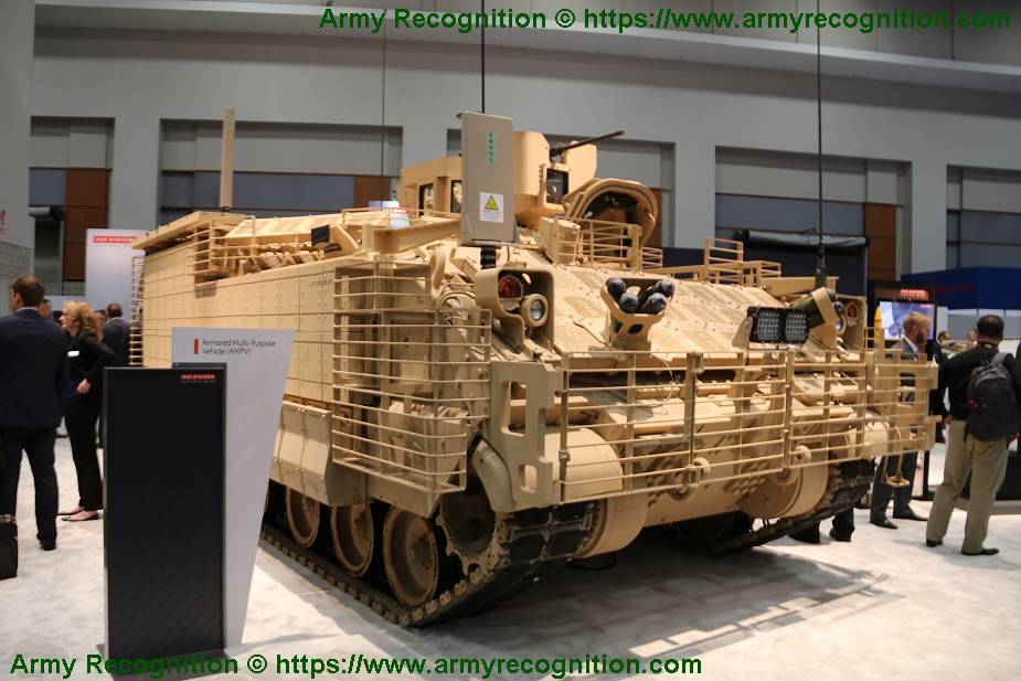 World Defence News BAE Systems US Army contract for AMPV Armored Multi