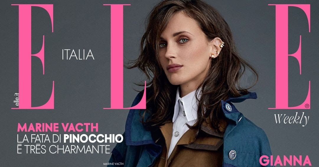 Marine Vacth in Elle Magazine Italy December 2019 | iScoopboyE