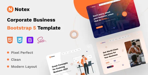 Best Corporate Business Bootstrap 5 Template