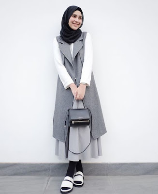 10+ Model Baju Kerja Muslim Modern Terbaru 2018