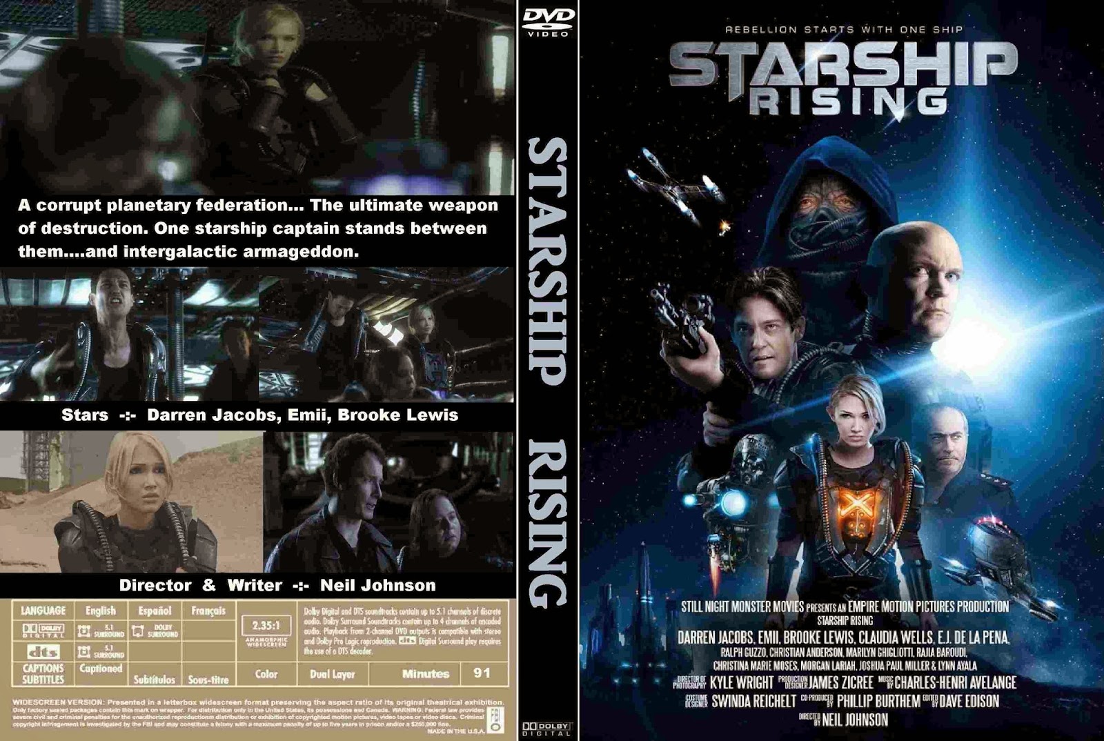 ESTRENOS EN BLU RAY: STARSHIP RISING