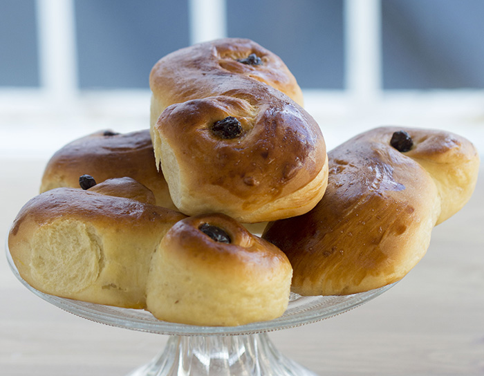 Lussekatter O Bollos Suecos De Santa Lucía 
