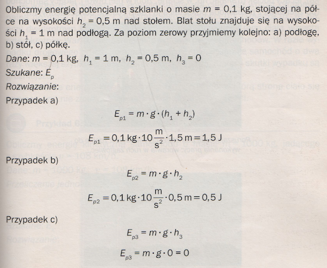 Od Czego Zależy Energia Potencjalna Ciała Fizyka : Temat: Energia potencjalna i kinetyczna