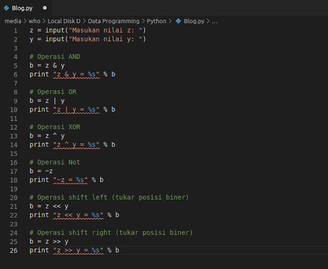Penjelasan Mengenai Python Fundamental ~ Jenong Aja