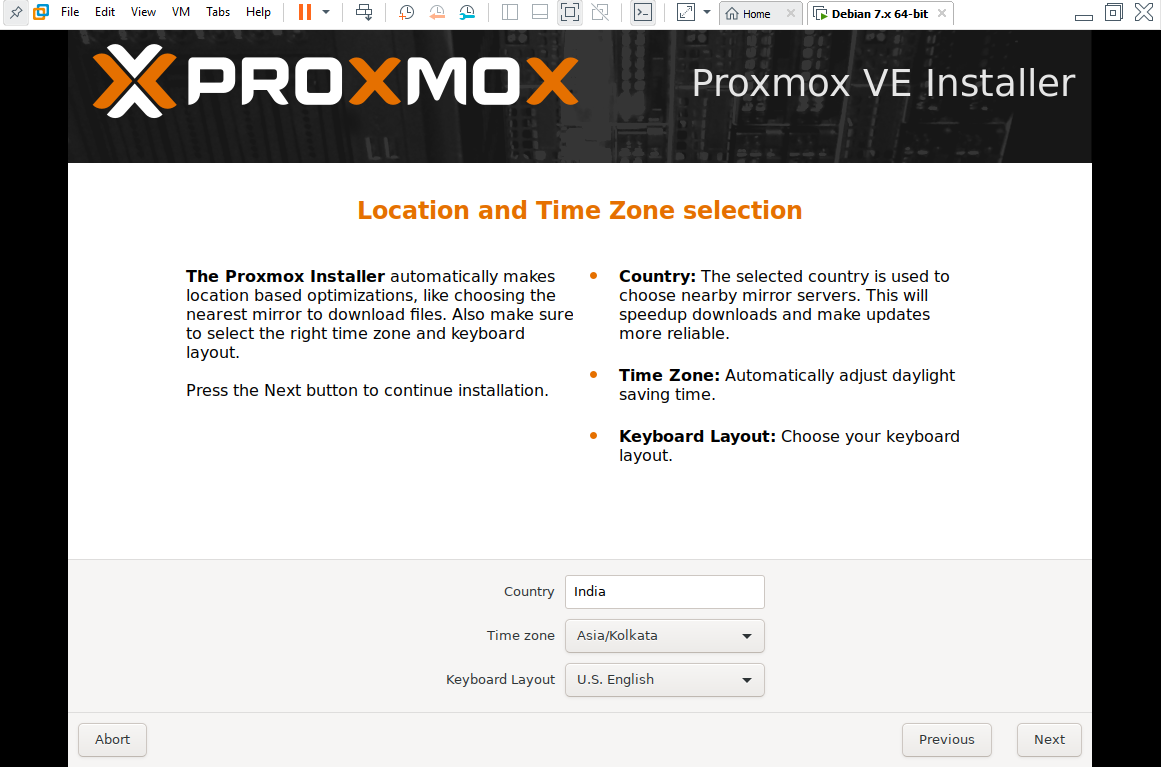 Installation of Proxmox in VMware Workstation Powerful Open Source