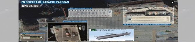 Satellite Images Reveal Pakistan’s New Midget Submarine, Site For Joint Project With China