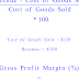 Gross Margin - Gross Profit Percentage