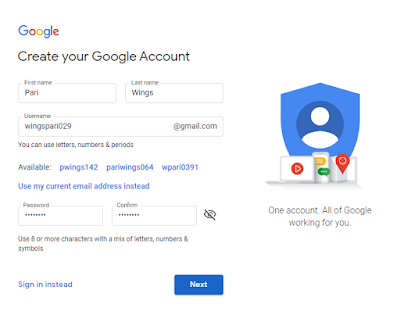 Create a Gmail Account