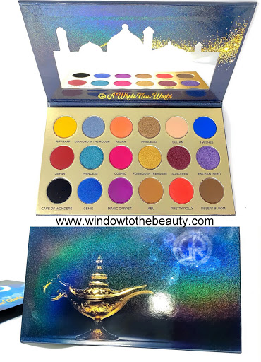 Glitter Realm Cosmetics Aladdin A Whole New World Palette